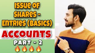 Issue of Shares  Accounting entries  Part 2  Accounts  Class 12 [upl. by Slade]