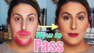 How to Pass  MAKEUP FOR TRANSGENDER WOMEN [upl. by Cecilius]