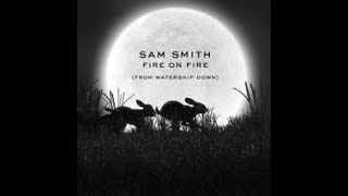 Fire on Fire  Sam Smith LYRICS SPED UP [upl. by Pratt]