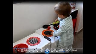 Instalación de Juego Simbólico Escuela Infantil en Fuenlabrada Khalil Gibran [upl. by Octavus]