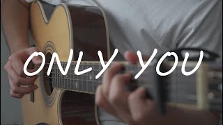 Only you  The Platters  Fingerstyle GuitarFree Tabs [upl. by Trebreh72]