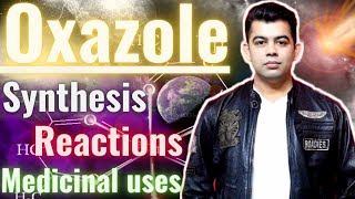 OXAZOLE I SYNTHESIS I REACTION I MEDICINAL USE I HINDI [upl. by Felita]