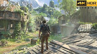 Uncharted 4 A Thiefs End PS5 4K HDR Gameplay  Full Game [upl. by Ahk913]