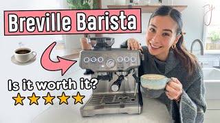 Breville Barista Express Review I How to use a beginners guide☕ [upl. by Mashe350]