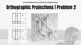 Orthographic Projections  orthographic projection in engineering drawing [upl. by Ender]