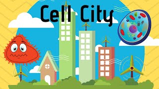 Cell City AnalogyLearn the Cell Parts [upl. by Lammaj489]