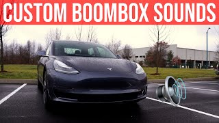 Tesla Boombox How to get CUSTOM Sounds MacOS Tutorial [upl. by Hollis]