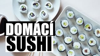 RECEPT  Domácí sushi [upl. by Petracca]