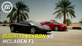 Bugatti Veyron vs McLaren F1  Top Gear [upl. by Ihab]