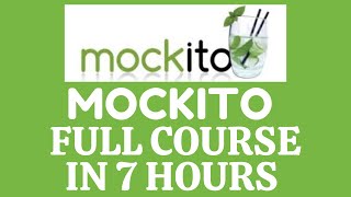 Mockito Full Course in 7 Hours Beginner to Pro [upl. by Joette]