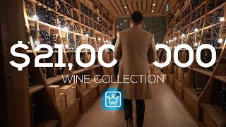 Inside a 21 Million Wine Collection [upl. by Alaekim150]