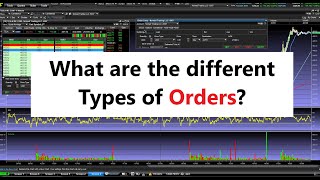 Stock Market Order Types Explained for beginners  2020 etrade pro [upl. by Crane]