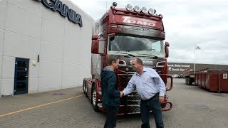 Levering af Scania R 730 til Tomo Transport [upl. by Illom]