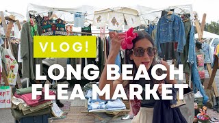 LONG BEACH FLEA MARKET VLOG [upl. by Mulford209]