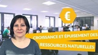 Croissance et épuisement des ressources naturelles  Economie  Terminale STMG  digiSchool [upl. by Panaggio]