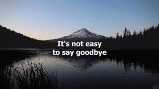 Goodbye by Kenny Rogers with lyrics [upl. by Yllrebmik]