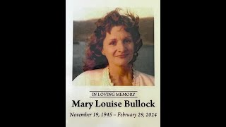 Goodbye MARY BULLOCK [upl. by Rinee]