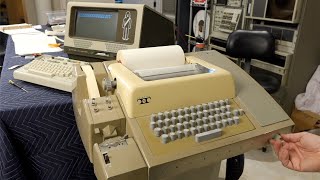 ASR 33 Teletype demo restoration Part 10 [upl. by Thielen]