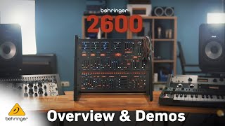 Behringer 2600 First Demos and Overview [upl. by Rafter]