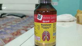 Full Hindi Ascoril expectorant syrup [upl. by Orelee]