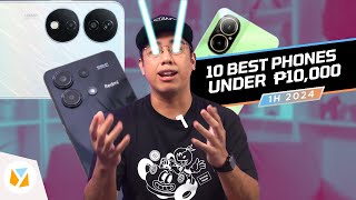 10 BEST Phones UNDER PHP 10K 1H 2024 [upl. by Niwle]