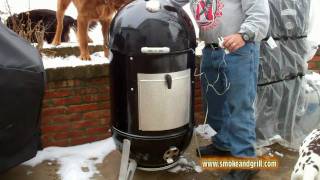 Smoked Turkey Breast on the Weber Smokey Mountain Cooker [upl. by Weinstock]