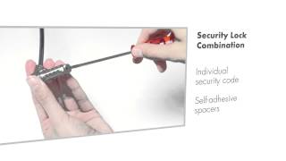 DICOTA Security Lock Combination English [upl. by Airamahs]