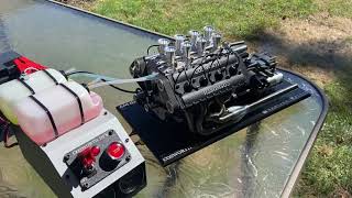 13 scale Cosworth DFV V8 engine “Turn up the volume” [upl. by Jowett]