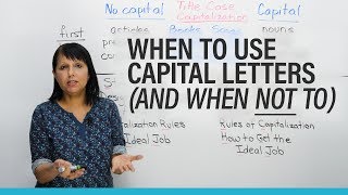 When to use CAPITAL LETTERS in English [upl. by Adehsar]