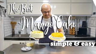 MANGO CAKE RECIPE  Simply the BEST [upl. by Assyram]