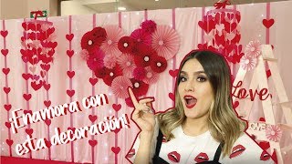 DECORA Y ENAMORA❤HAZ COLGANTE Y ADORNO DE SAN VALENTINSUSIDEAS💡 [upl. by Lashondra]