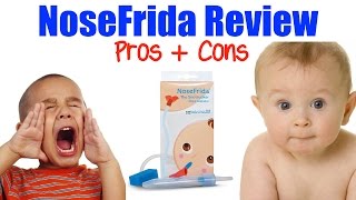 NoseFrida Review  Nasal Aspirator Pros amp Cons [upl. by Trebma]