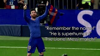 Lionel Messi ft Rob Palmer ● Iconic Commentaries  HD [upl. by Nhor700]