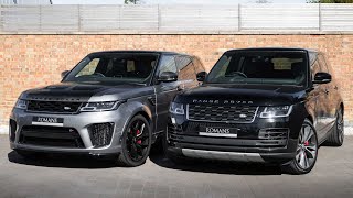 SVR vs SVAutobiography  Which Range Rover should you buy [upl. by Alegnad]