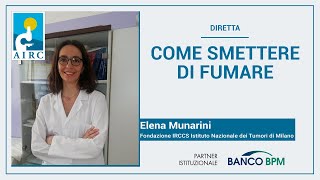 Consigli per smettere di fumare  Elena Munarini [upl. by Harim]