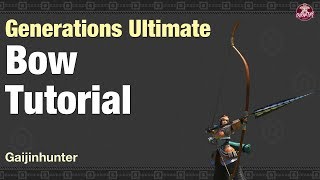 MHGU Bow Tutorial [upl. by Bills821]