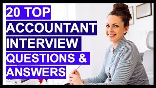 TOP 20 ACCOUNTANT Interview Questions And Answers [upl. by Pudendas]