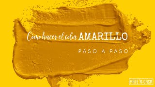 Cómo hacer el color amarillo [upl. by Schlessel468]