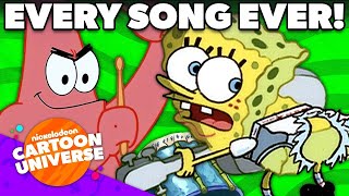 Every SpongeBob Song EVER 🎵  Nicktoons [upl. by Acsicnarf665]