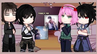 ErenMika amp Sasusaku react to themsekvesGacha [upl. by Docia]