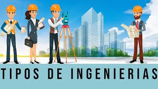 21 Tipos de Ingenierías  Carreras de Ingeniería explicadas [upl. by Iruj]