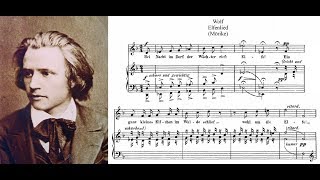 Hugo Wolf  Elfenlied Sheet music and lyrics [upl. by Nared]