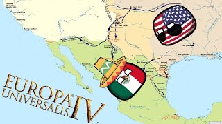 The Mexican American War  EU4 MP In A Nutshell [upl. by Romonda]