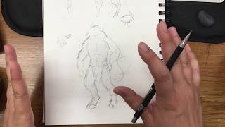 How to Draw DampD Characters Minotaur [upl. by Redvers]