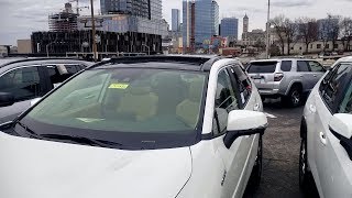 Rav4 panoramic sunroof Description and demonstration [upl. by Einned]