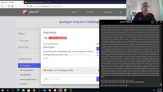 picoCTF 2021 easypeasy [upl. by Yatnod315]
