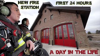 First 24 Hours in a New Fire Station  A Day in the Life [upl. by Nimrak634]