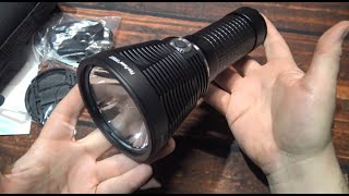 FireFoxes FF5GT HID Flashlight Review [upl. by Hgielrak]