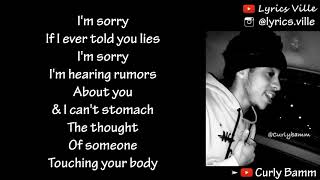 Curly Bamm  Im Sorry Lyrics [upl. by Atnaloj]