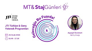 JTI  JTI Türkiye amp Genç Yetenek Programları [upl. by Erdried]